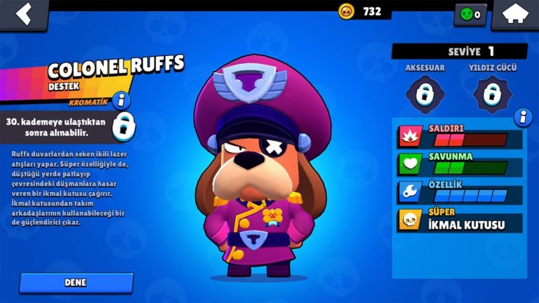Brawl Stars COLONEL RUFFS | Bildirimlerim