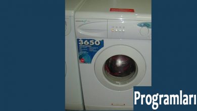 Eski Arçelik Çamaşır Makinesi Programları