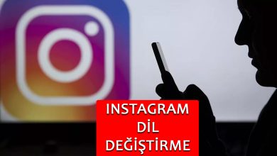 Instagram dil değiştirme