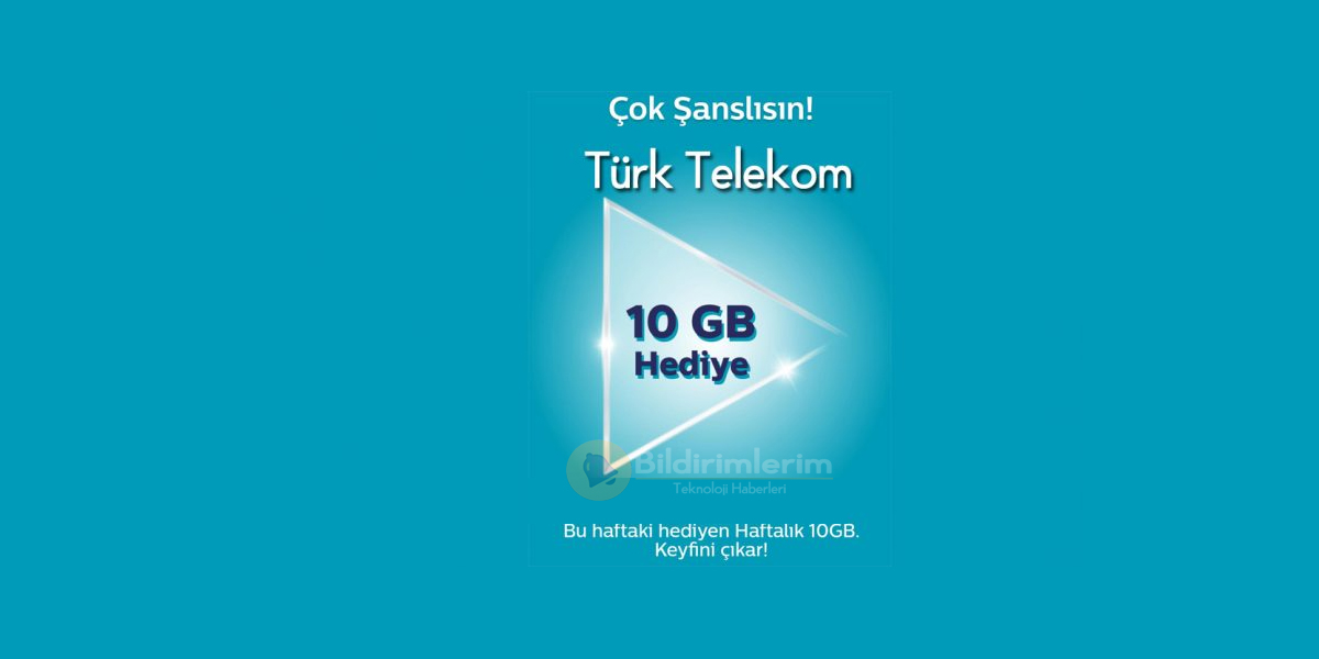 Sil Süpür Türk Telekom 10 GB