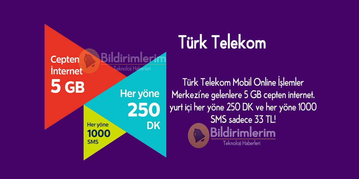 Türk Telekom Mobilist 5 GB