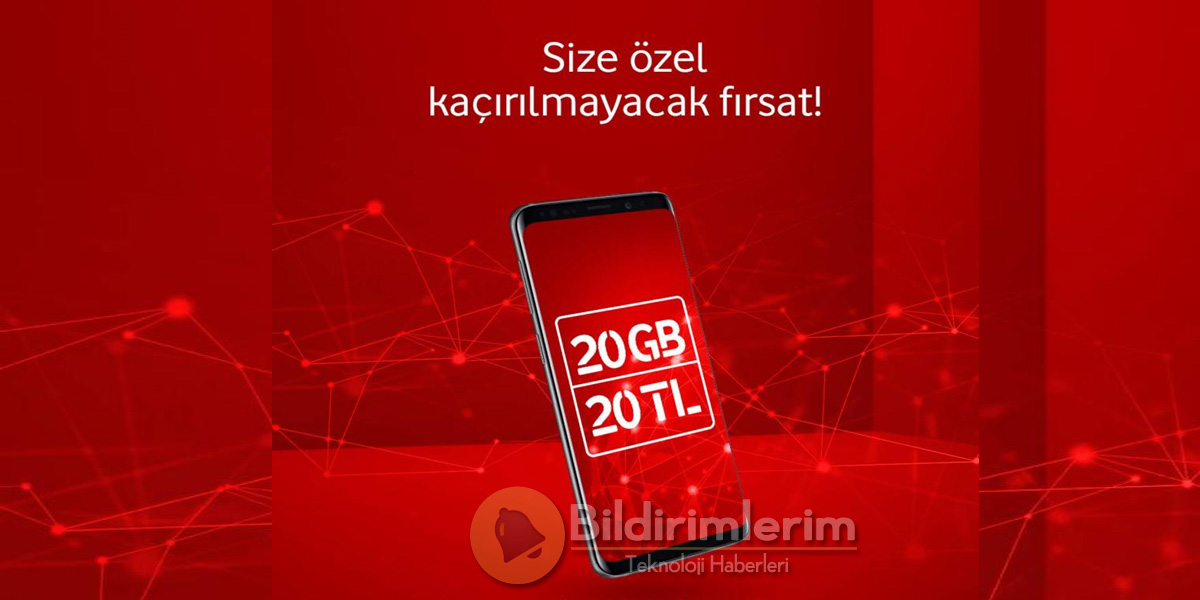 Vodafone 20 GB internet