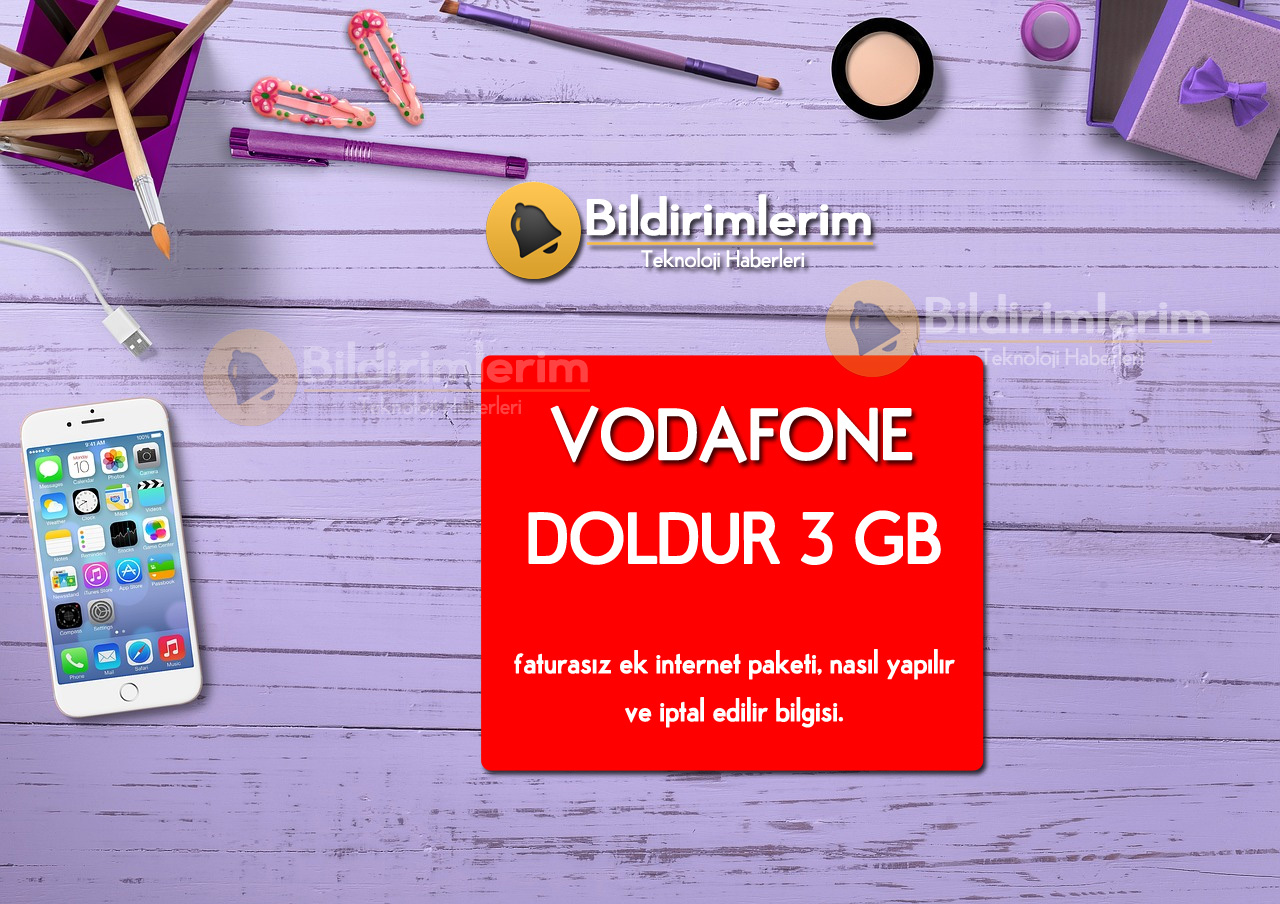 Vodafone Doldur 3gb