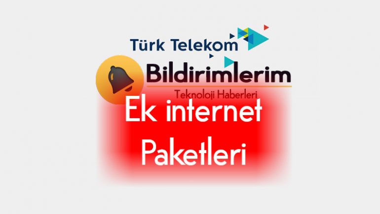 Türk Telekom Faturalı Ek Internet